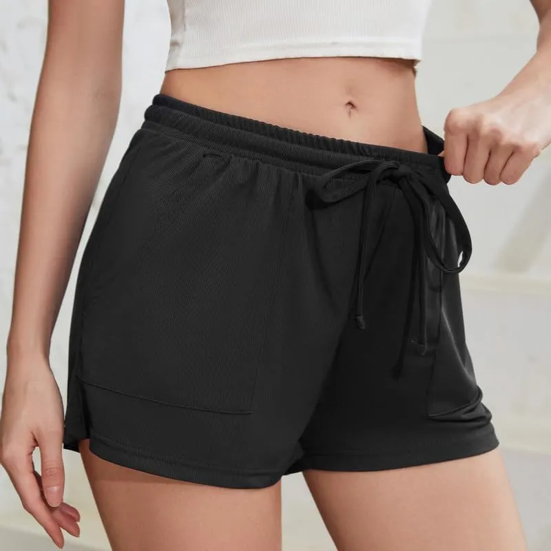 LYCY Pajama Shorts for Women, Soft Sleep Shorts for Women Lightweight knit Summer Pj Bottoms(Pack of 2&3)