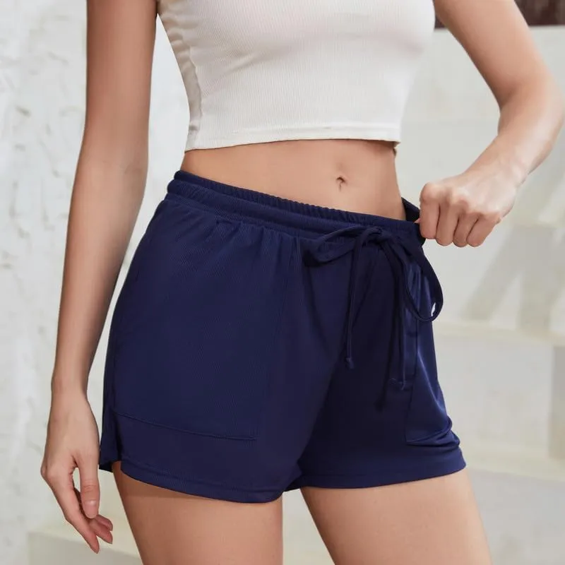 LYCY Pajama Shorts for Women, Soft Sleep Shorts for Women Lightweight knit Summer Pj Bottoms(Pack of 2&3)
