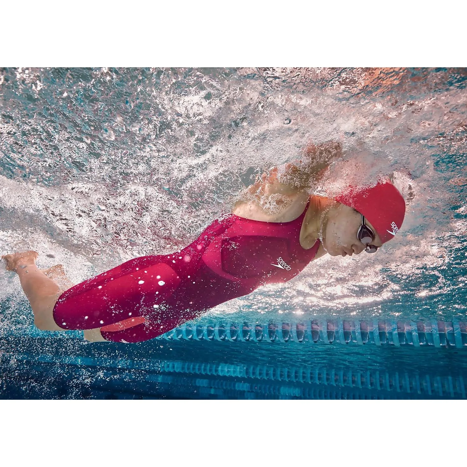 LZR Pure Valor Kneeskin Open Back- Sunrise: Size 26