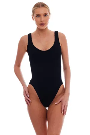 Marbella Classic Scoop Neck One Size One Piece Swimsuit