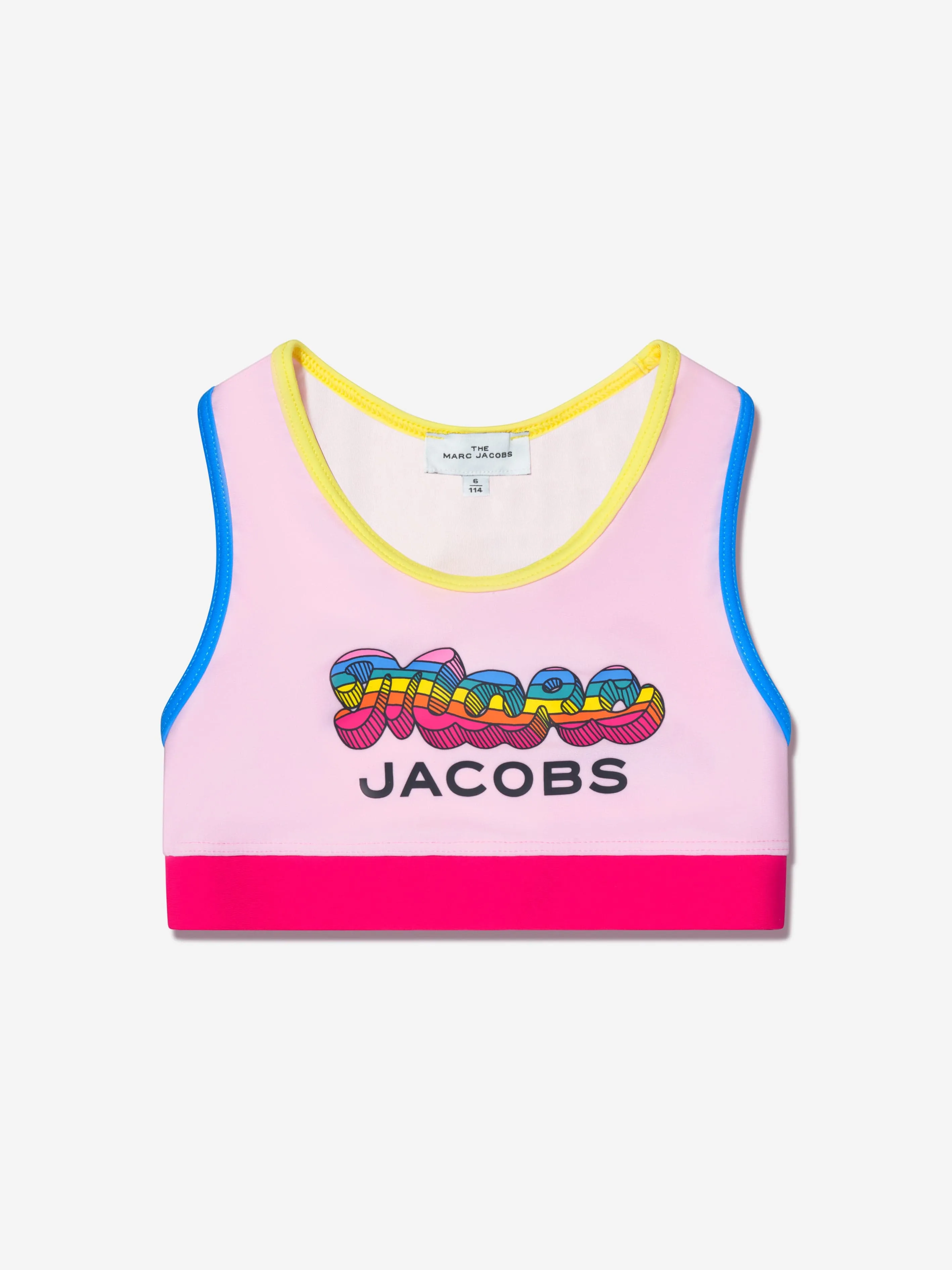 MARC JACOBS Girls Logo Bikini in Pink