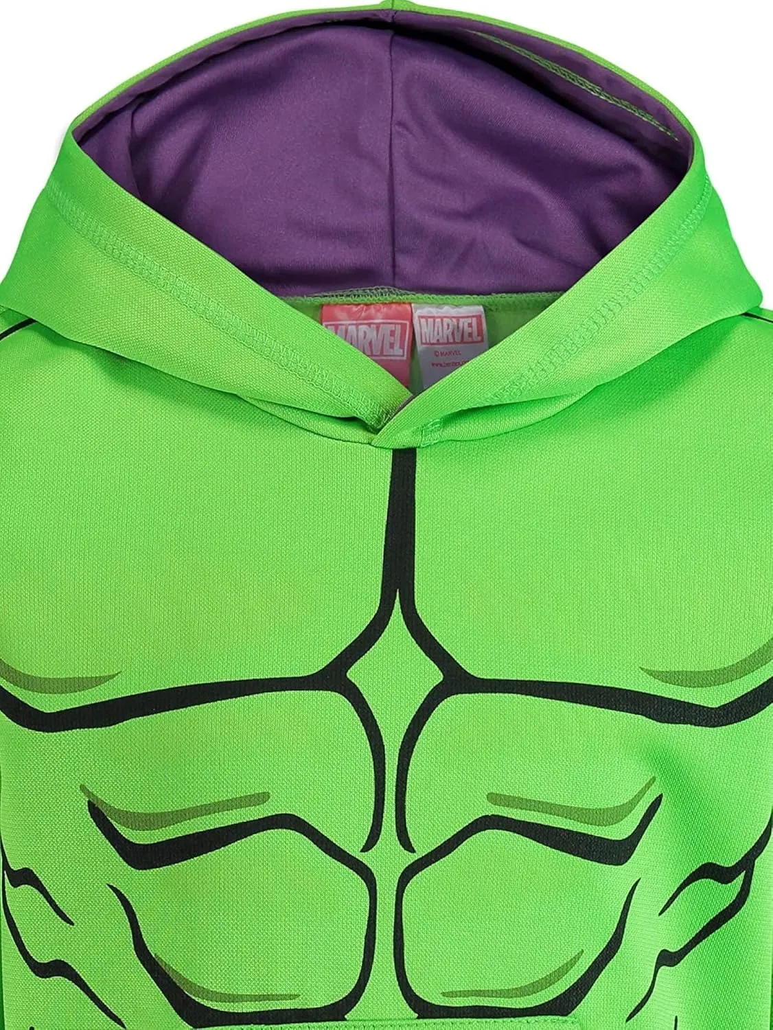 Marvel Avengers Hulk Miles Morales Spider-Man Athletic Cosplay Hoodie Toddler to Big Kid