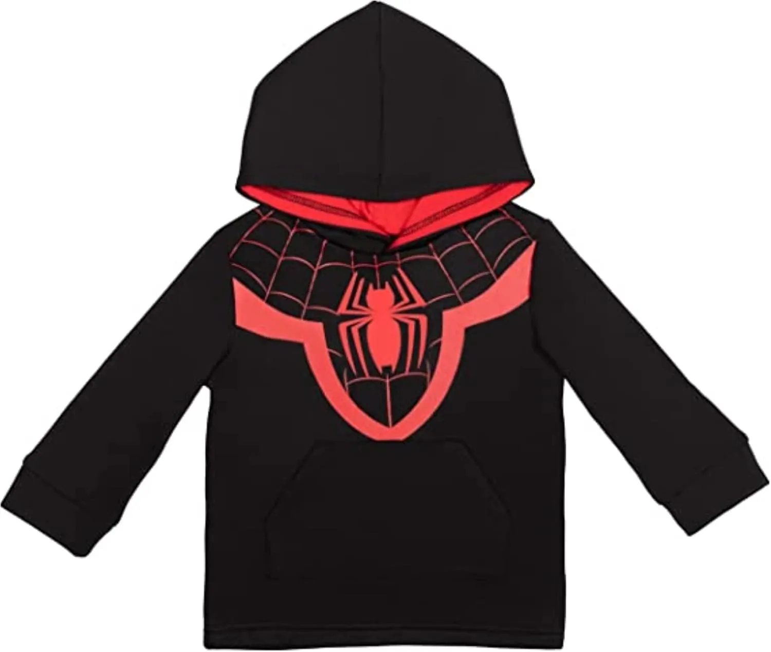 Marvel Avengers Hulk Miles Morales Spider-Man Athletic Cosplay Hoodie Toddler to Big Kid