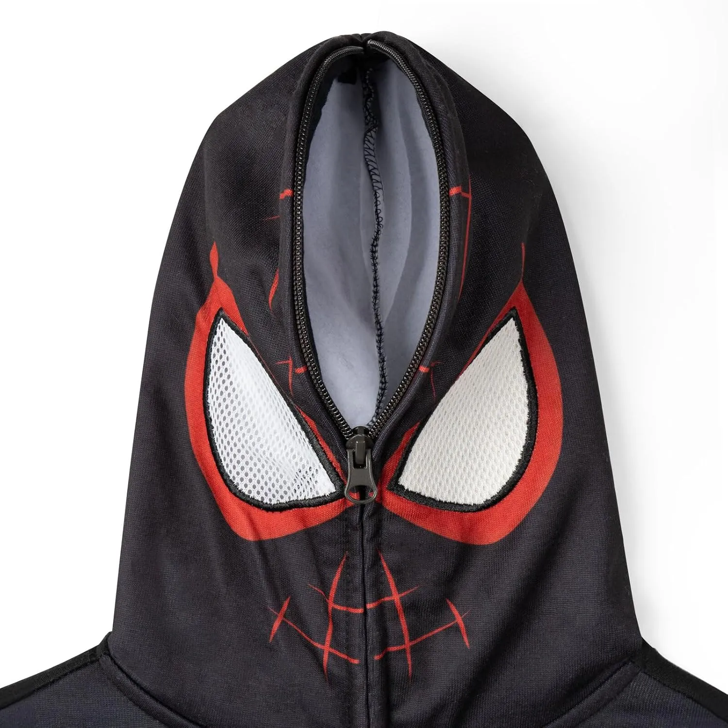 Marvel Spider-Man Avengers Fleece Zip Up Cosplay Hoodie Toddler to Big Kid Sizes (2T - 18-20)