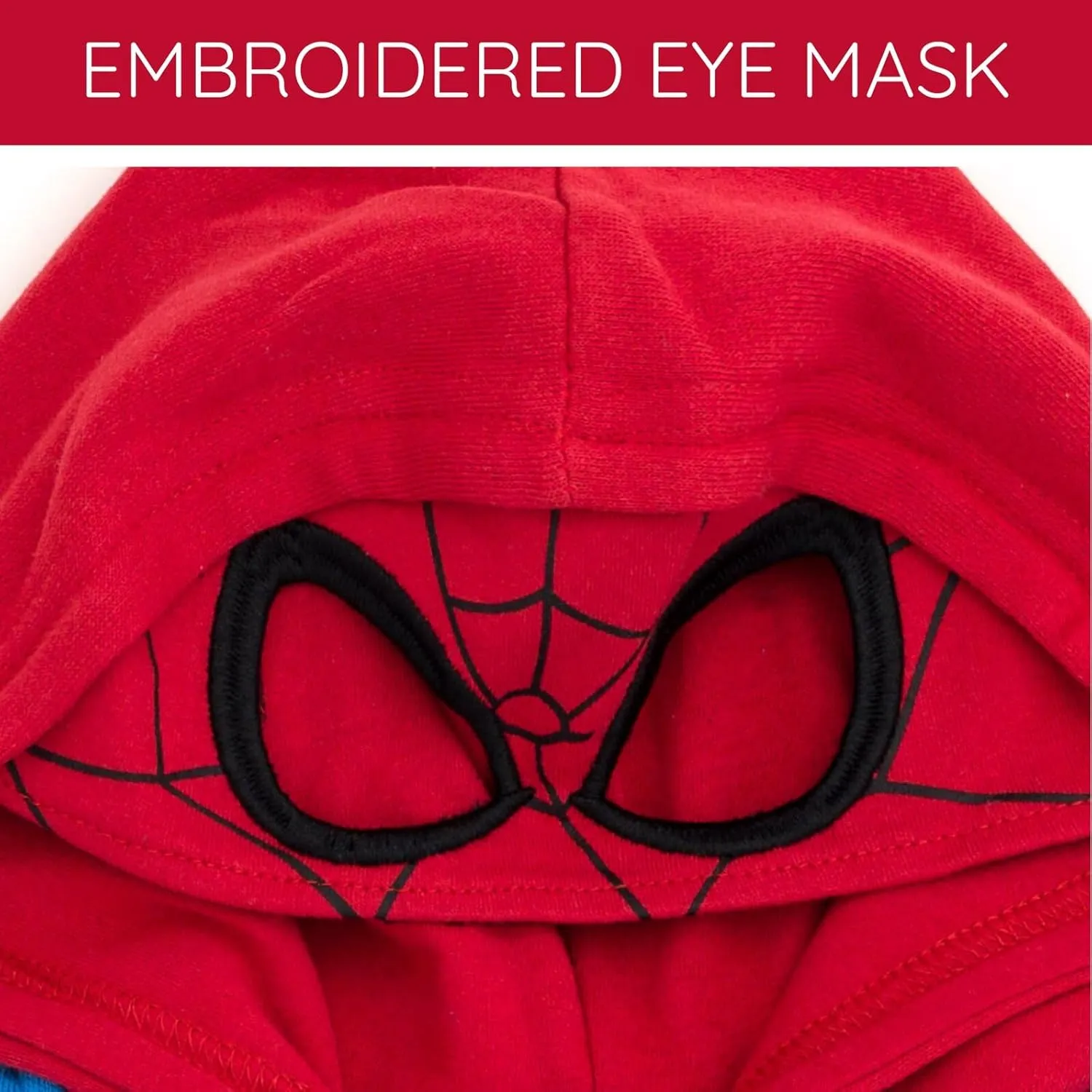 Marvel Spider-Man Avengers Fleece Zip Up Cosplay Hoodie Toddler to Big Kid Sizes (2T - 18-20)