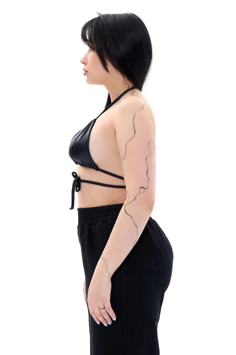 MÆD Bikini Top - Glam Liquid Metal