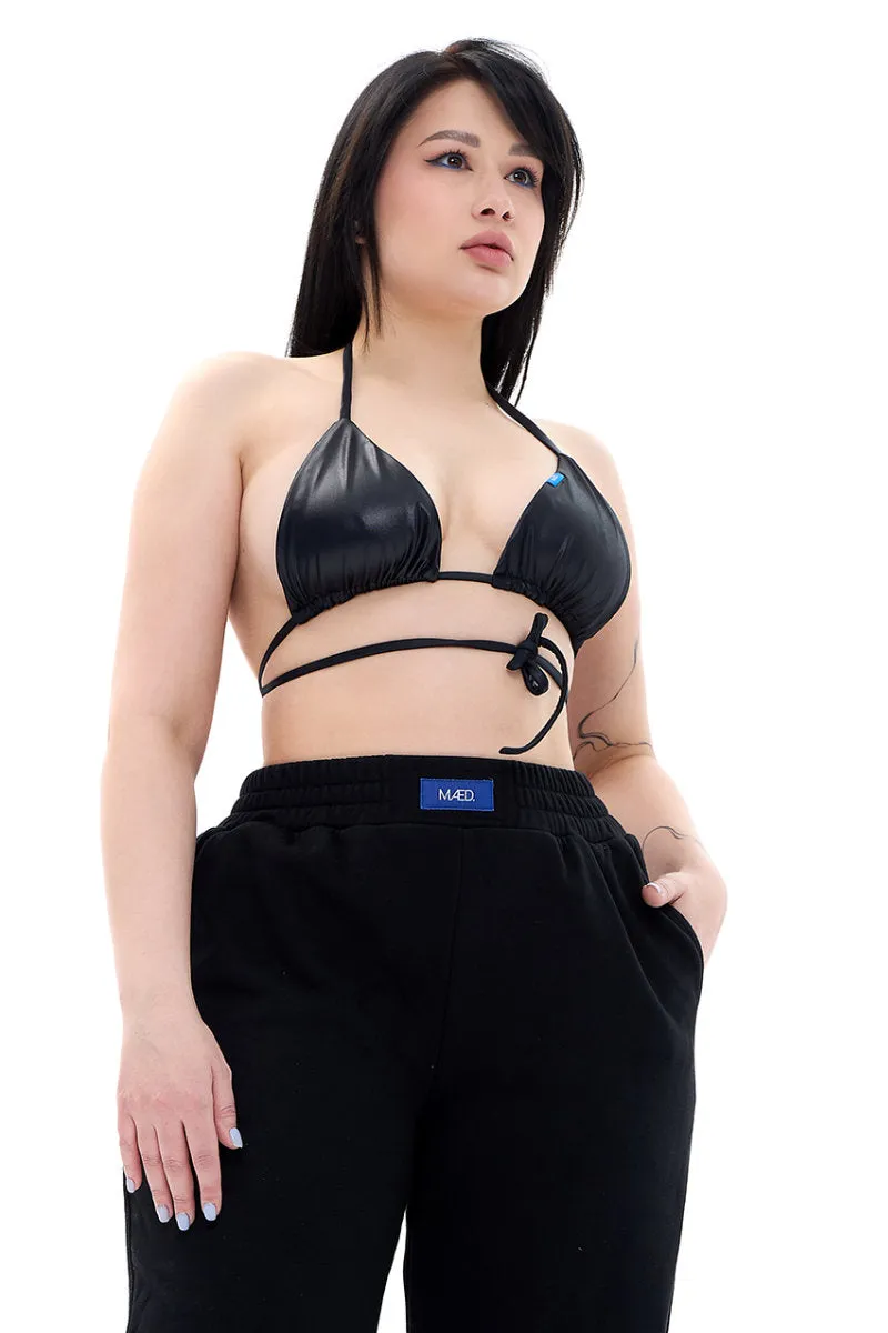 MÆD Bikini Top - Glam Liquid Metal