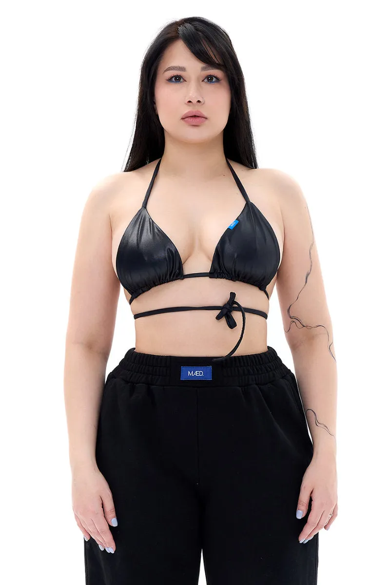 MÆD Bikini Top - Glam Liquid Metal