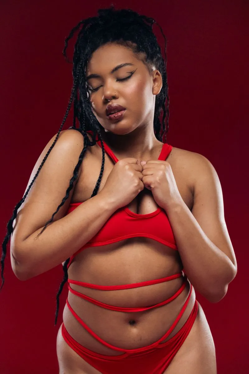 MÆD Star Top - Red