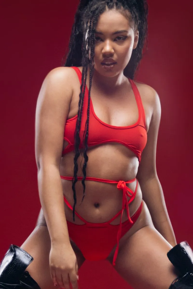 MÆD Star Top - Red