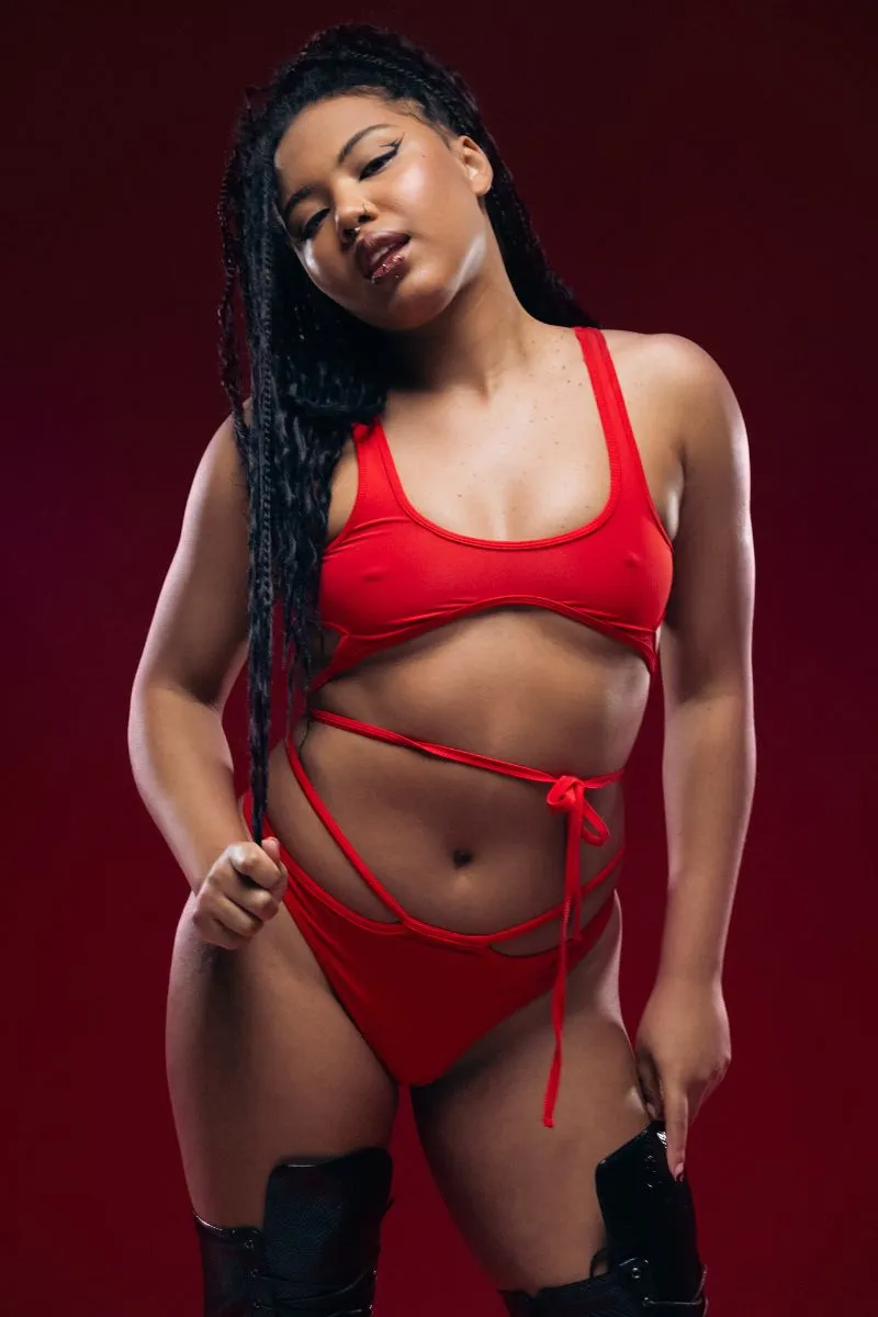 MÆD Star Top - Red