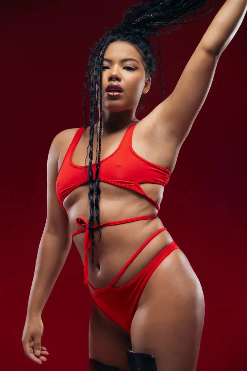 MÆD Star Top - Red