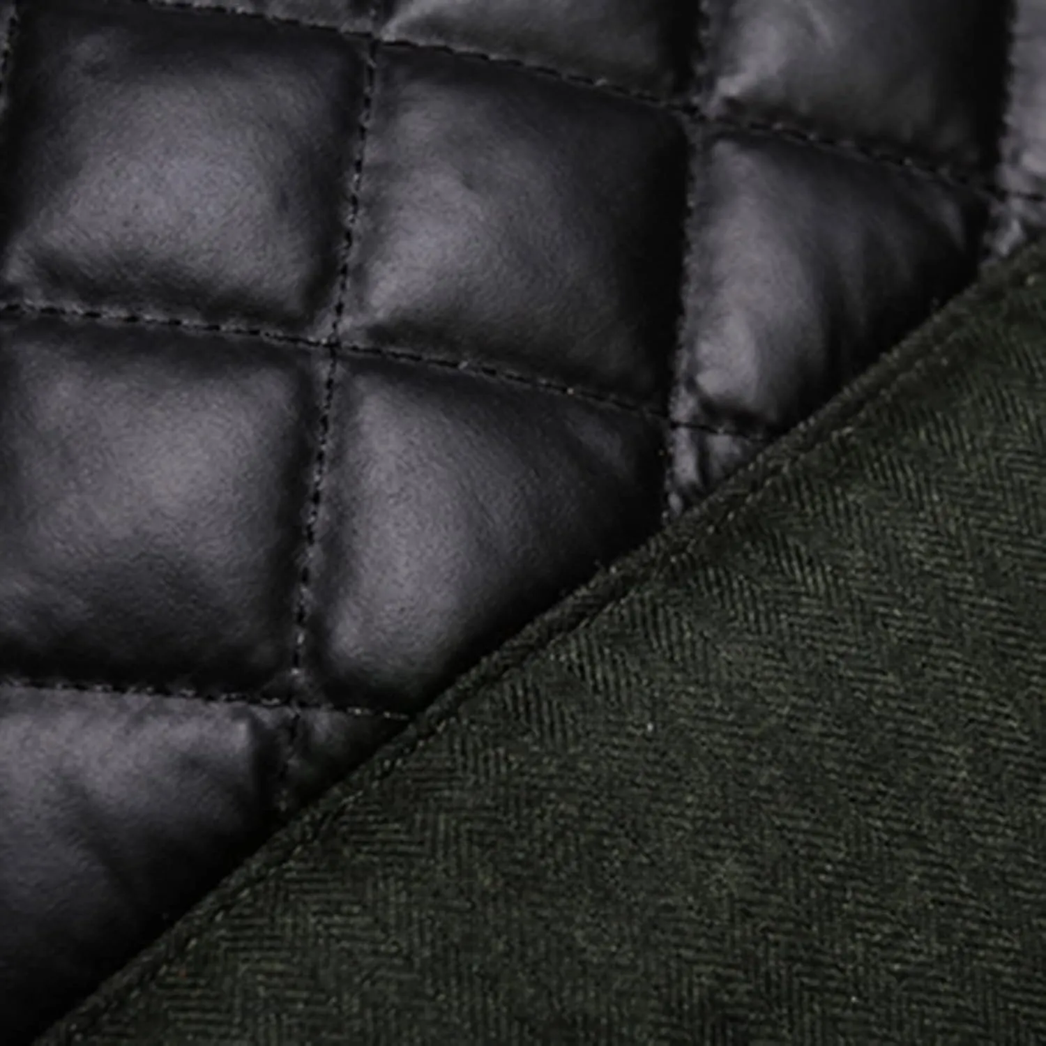 Mens Autumn And Winter Fashion Casual Diamond Coat Jacket Cotton Padded Jacket Men's Casual Jackets