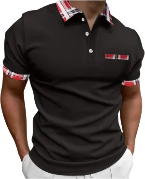 Mens Big and Tall Shirts Button Up Shirt for Sports and Leisure Mens Tshirts Mens Polo Shirts White Polo Shirts for