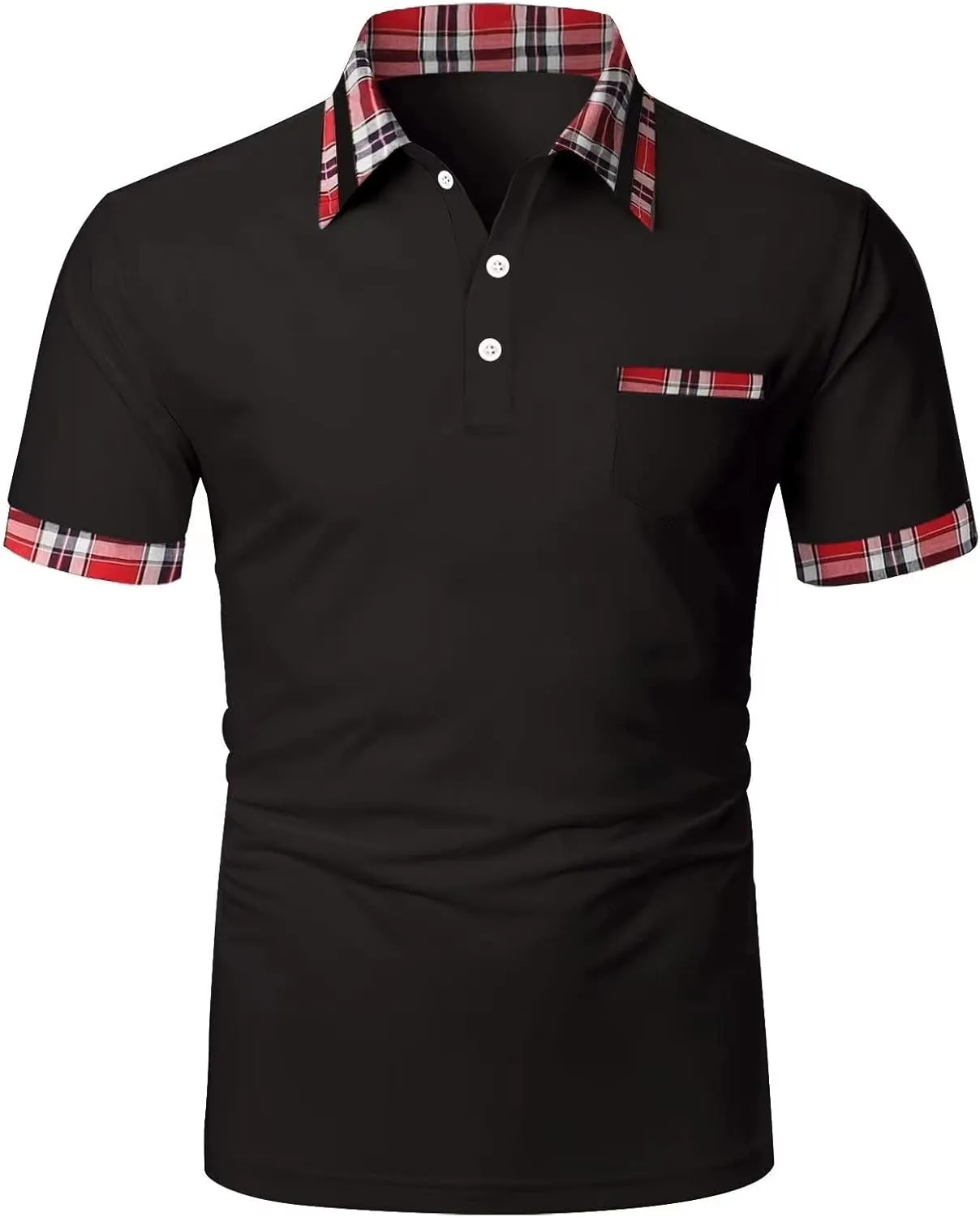 Mens Big and Tall Shirts Button Up Shirt for Sports and Leisure Mens Tshirts Mens Polo Shirts White Polo Shirts for