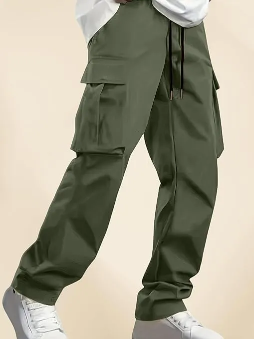 Men's Cargo | Men Cargo Pants | Men Cargo Pants Cotton | Cargos for Men | Men Cargo Trouser - Milkha