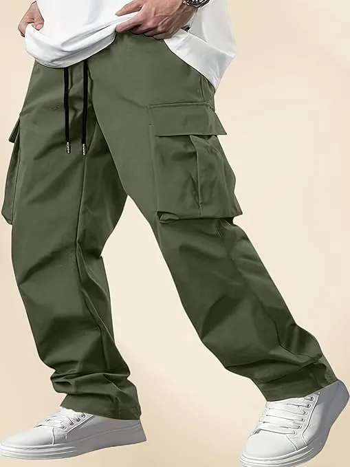 Men's Cargo | Men Cargo Pants | Men Cargo Pants Cotton | Cargos for Men | Men Cargo Trouser - Milkha