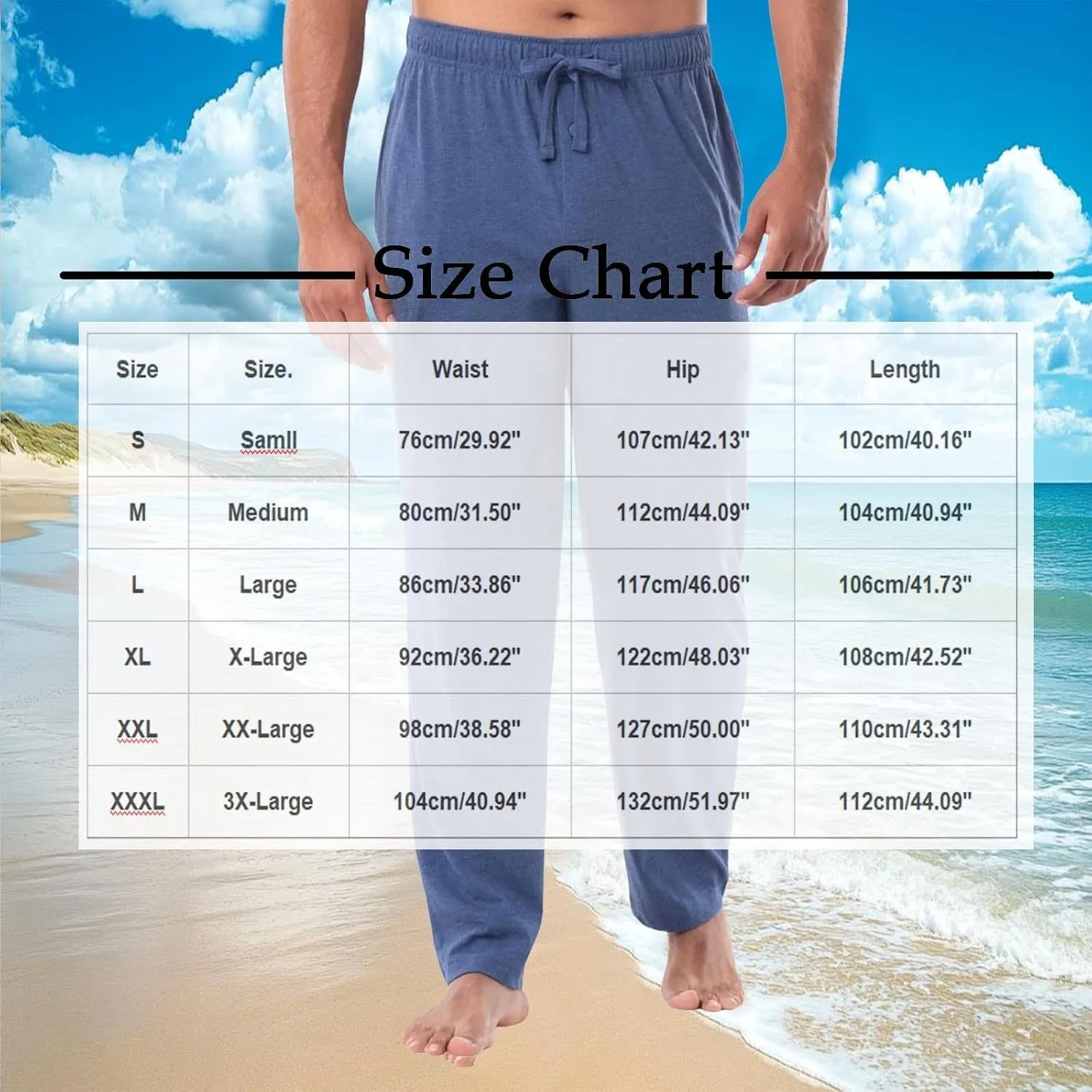 Mens Casual Pants Straight Leg Athletic Joggers Resort Wear Yoga Stretch Elastic Waist Comfy Pants Lounge Trousers