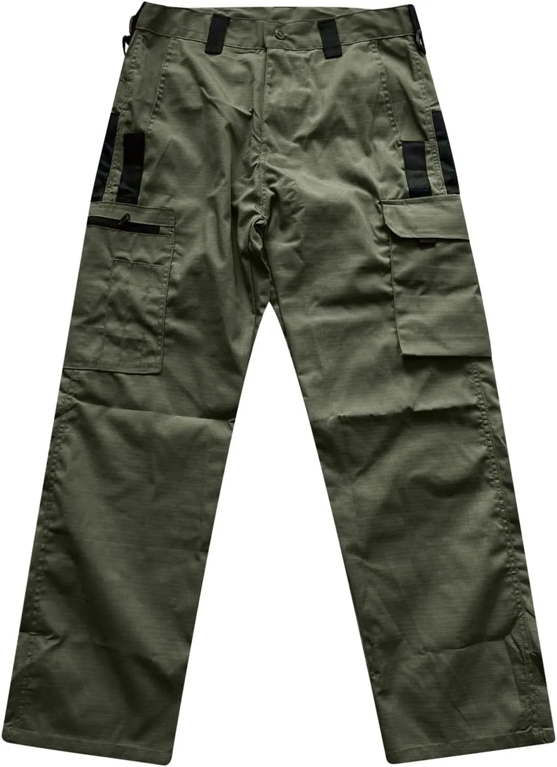 Men's Flex Stretch Tactical Pants,Waterproof Ripstop Cargo Pants, Casual Outdoor Military Army Trousers with Pockets