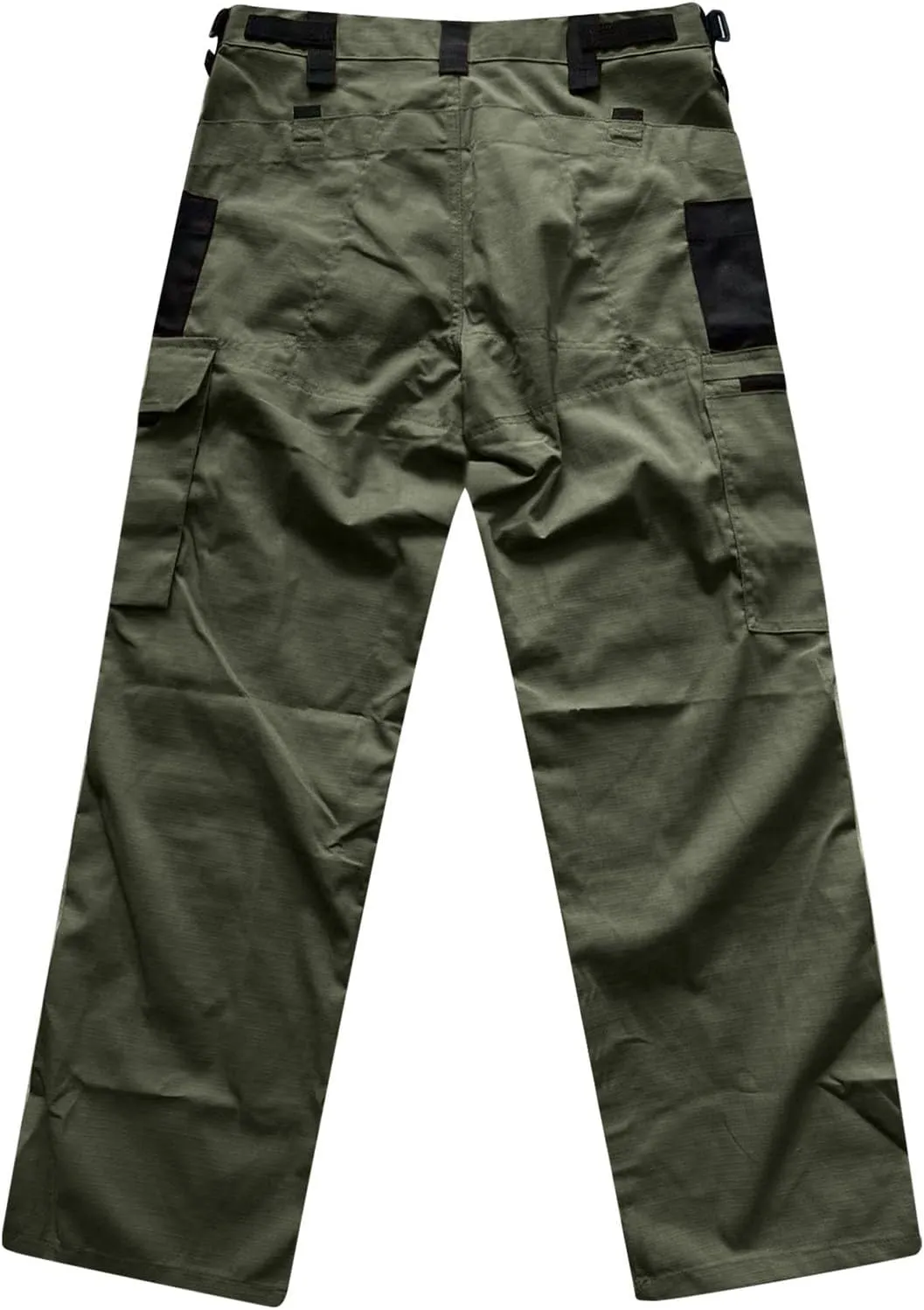 Men's Flex Stretch Tactical Pants,Waterproof Ripstop Cargo Pants, Casual Outdoor Military Army Trousers with Pockets