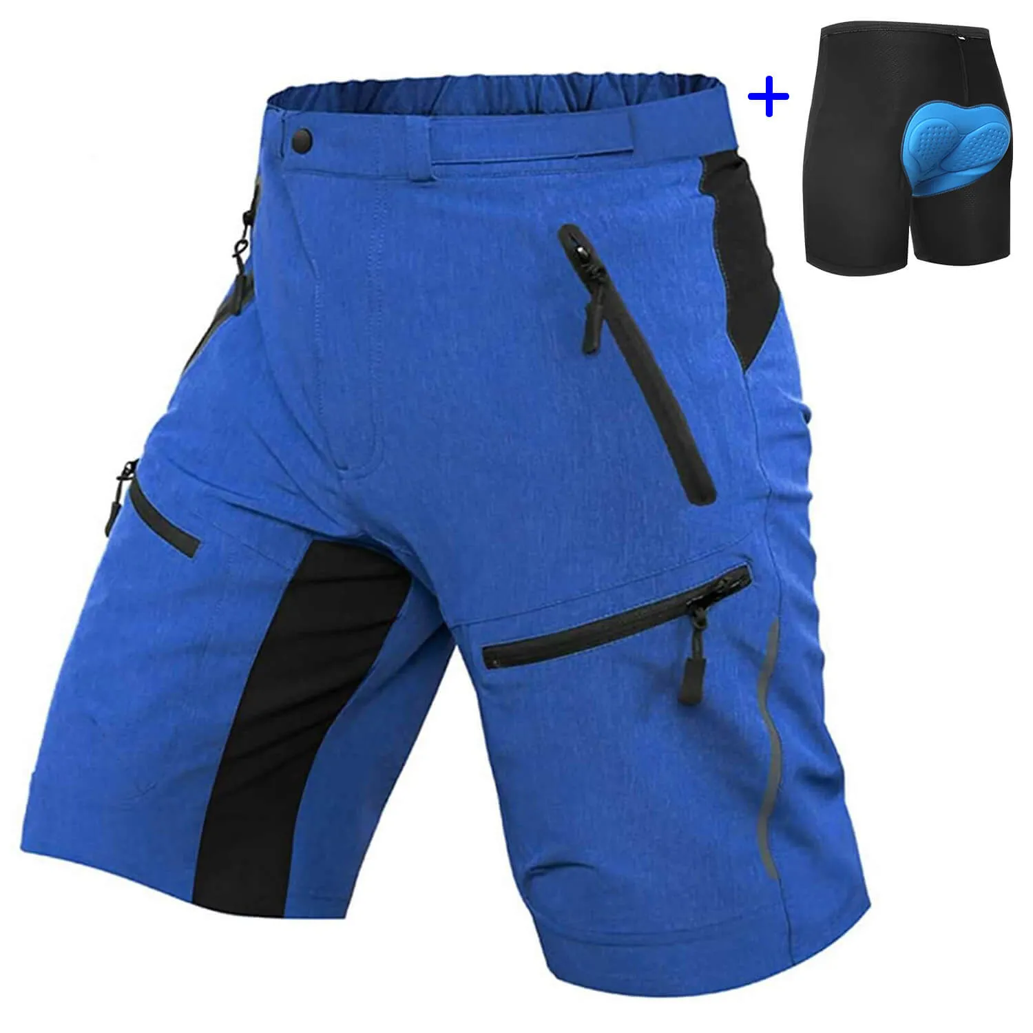 Men's Padded Mountain Bike Shorts 02