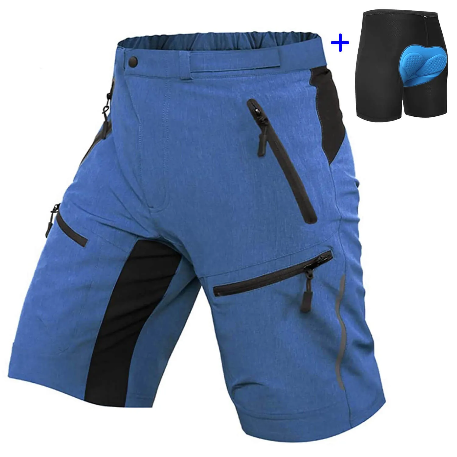 Men's Padded Mountain Bike Shorts 02