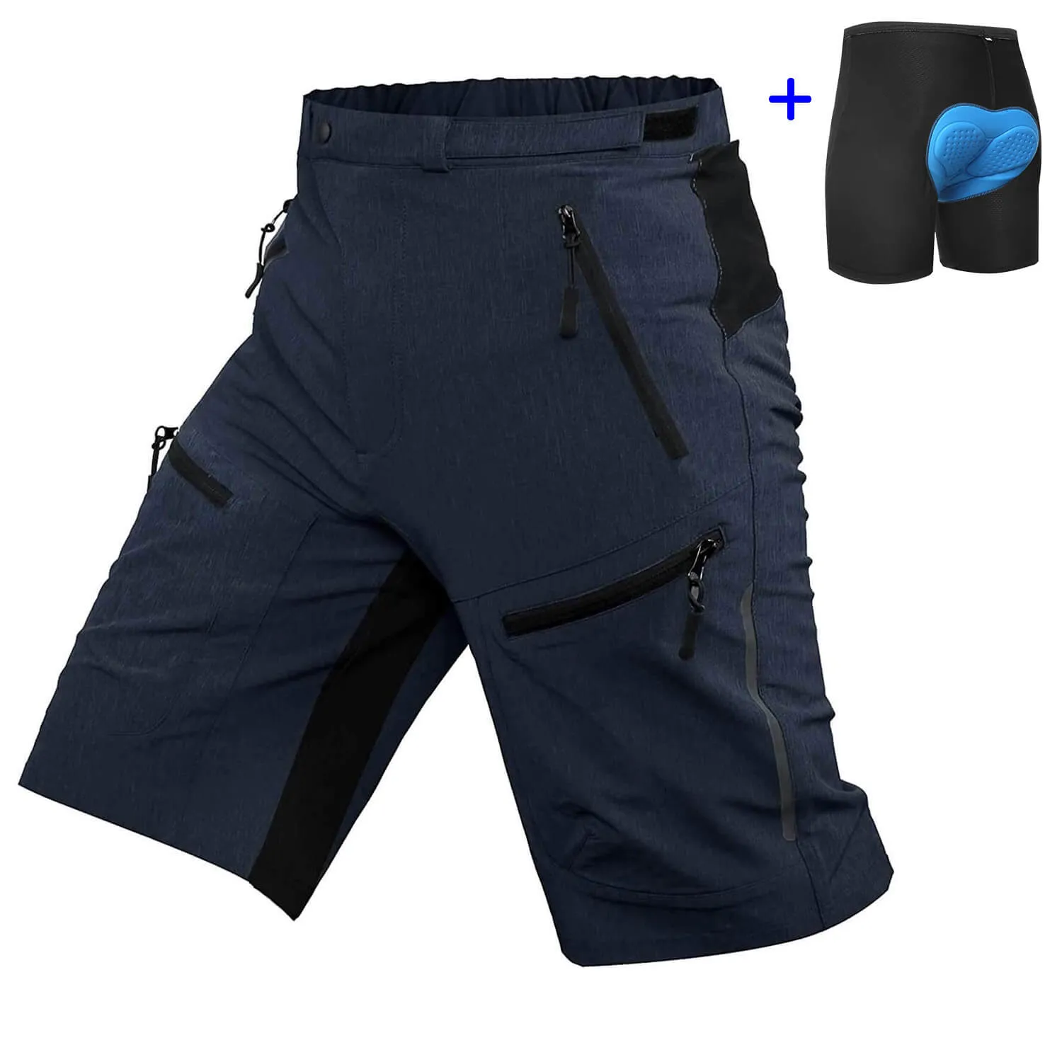 Men's Padded Mountain Bike Shorts 02