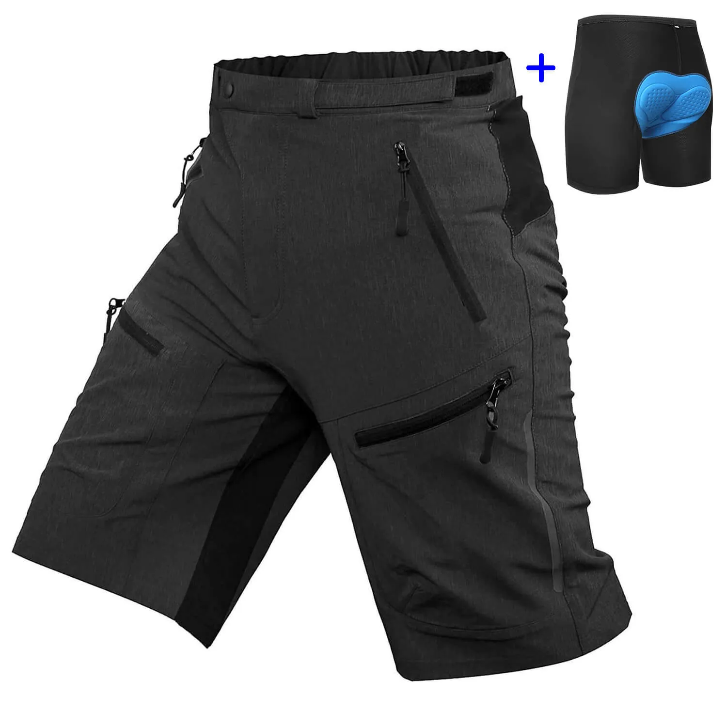 Men's Padded Mountain Bike Shorts 02