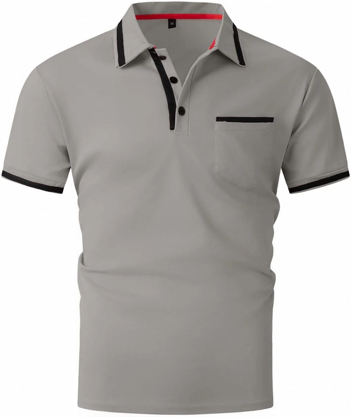 Men's Polo Shirt 2024 Short Sleeve Performance Patriotic Shirt Funny Shirt Golf Shirts for Men Big and Tall Short