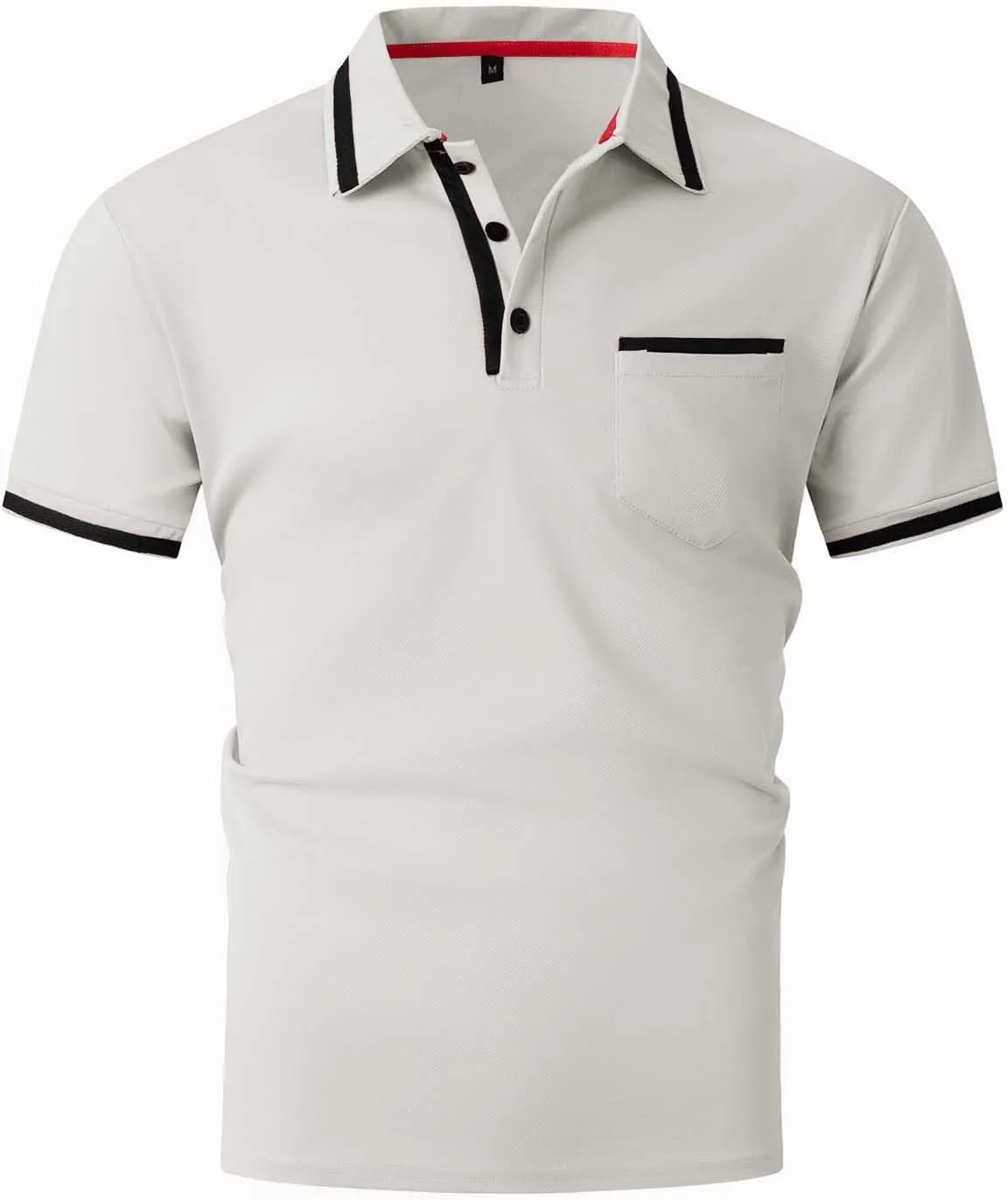 Men's Polo Shirt 2024 Short Sleeve Performance Patriotic Shirt Funny Shirt Golf Shirts for Men Big and Tall Short