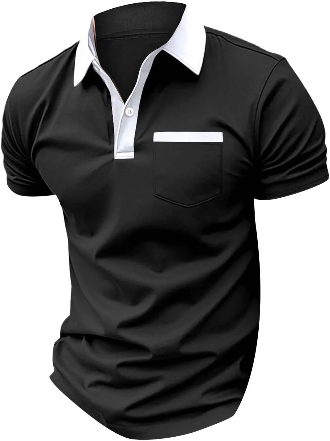 Men's Polo Shirts 2024 Set Summer Outfits Casual Short Sleeve Suit for Men 2 Piece Shorts Tracksuit Set Shirts for
