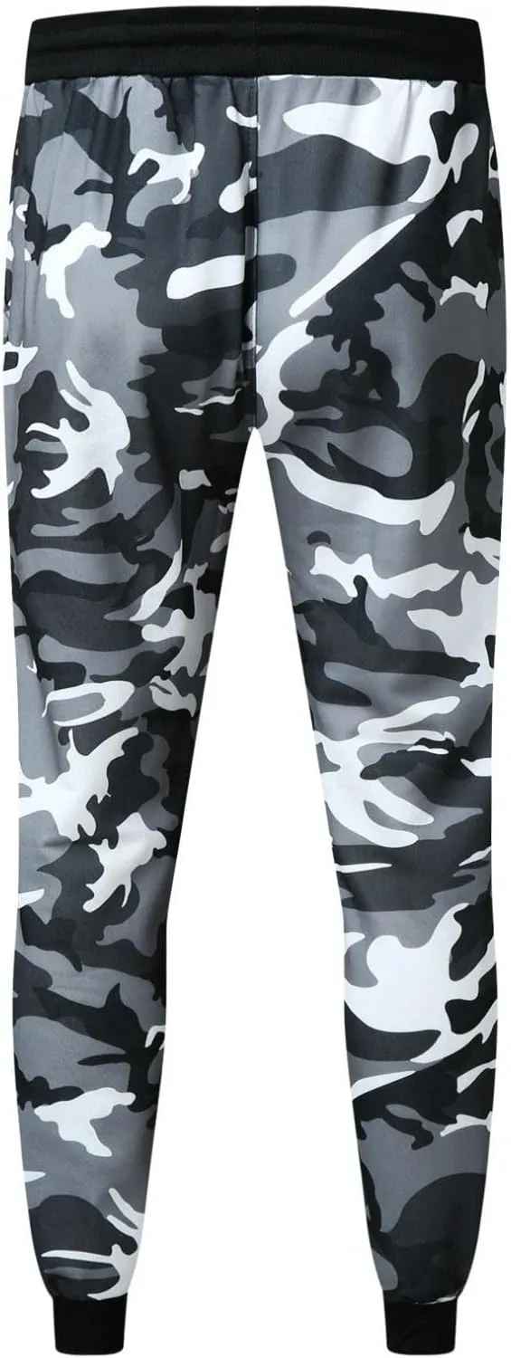 Men's Straight-fit Cargo Pants - Casual Tactical Pants Work Cargo Hiking Pants Camouflage Combat Cargo Trousers