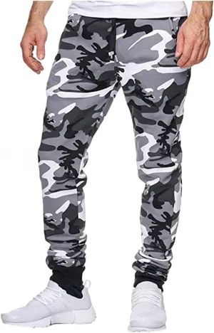 Men's Straight-fit Cargo Pants - Casual Tactical Pants Work Cargo Hiking Pants Camouflage Combat Cargo Trousers