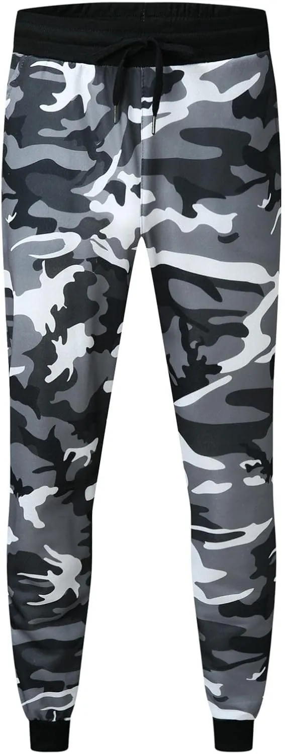 Men's Straight-fit Cargo Pants - Casual Tactical Pants Work Cargo Hiking Pants Camouflage Combat Cargo Trousers