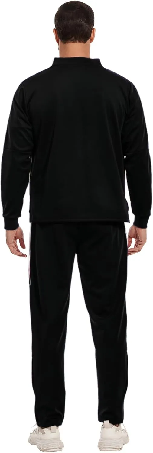 Men's Tracksuits Sweatsuits 2 Piece Casual Sweat Jogging Suit Set Athletic Full Zip Hoodies and Sweatpant Outfits