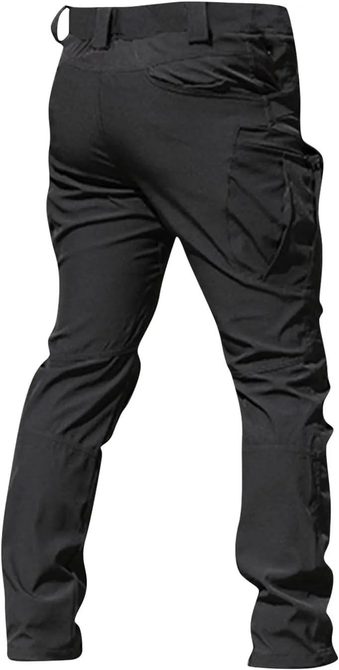 Mens Work Pants Windproof Waterproof Comfort Cargo Pants Regular Flexcamo Resistant Flex Camo Camouflage Hiking Pant