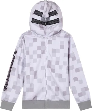 Minecraft Fleece Zip Up Hoodie Toddler to Big Kid Sizes (4-18-20)