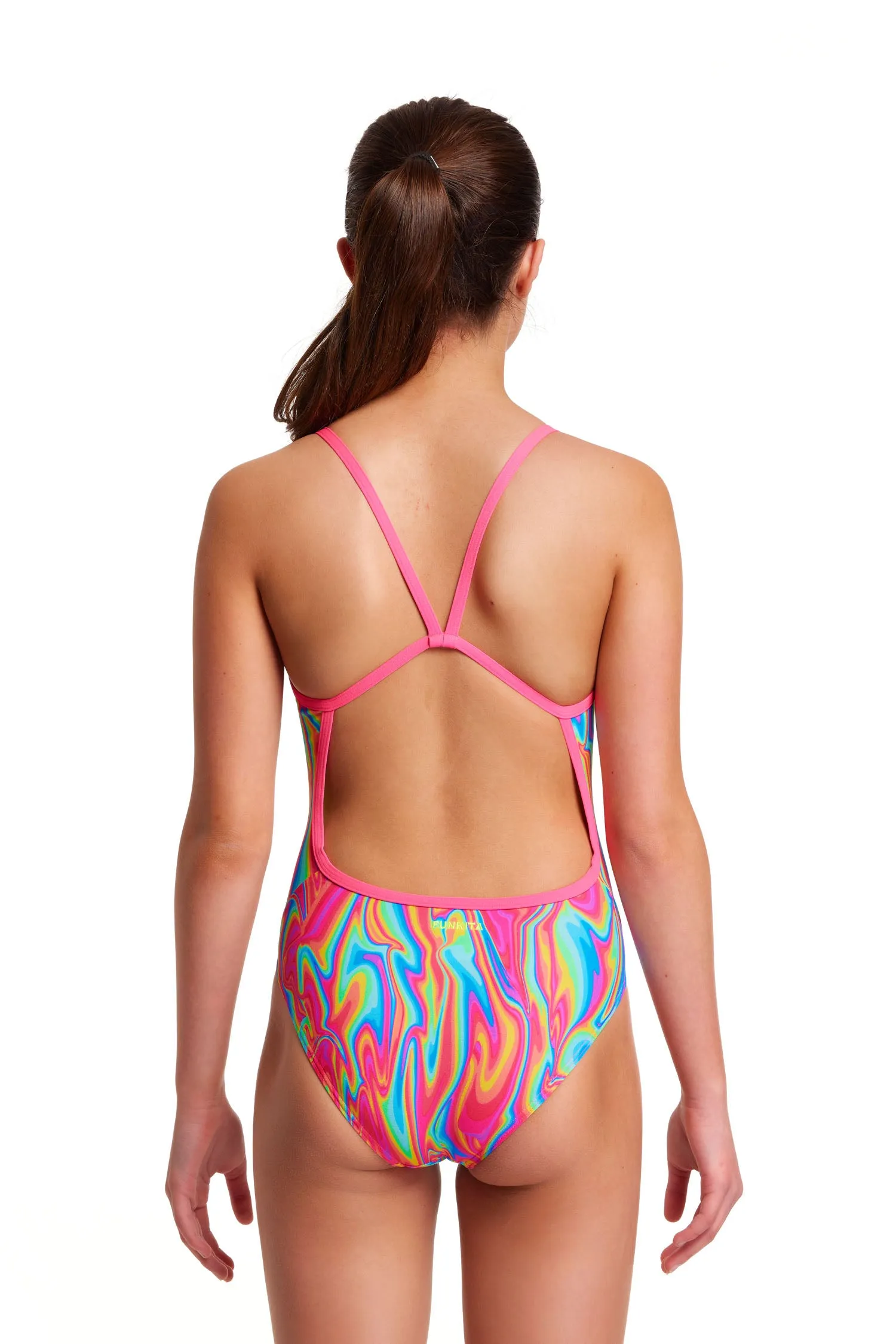 Moon Shine | Girls Single Strap One Piece