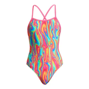 Moon Shine | Girls Single Strap One Piece