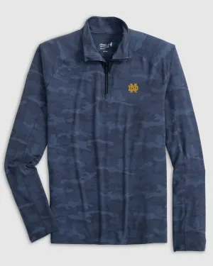 Notre Dame Patton Performance Camo 1/4-Zip Pullover