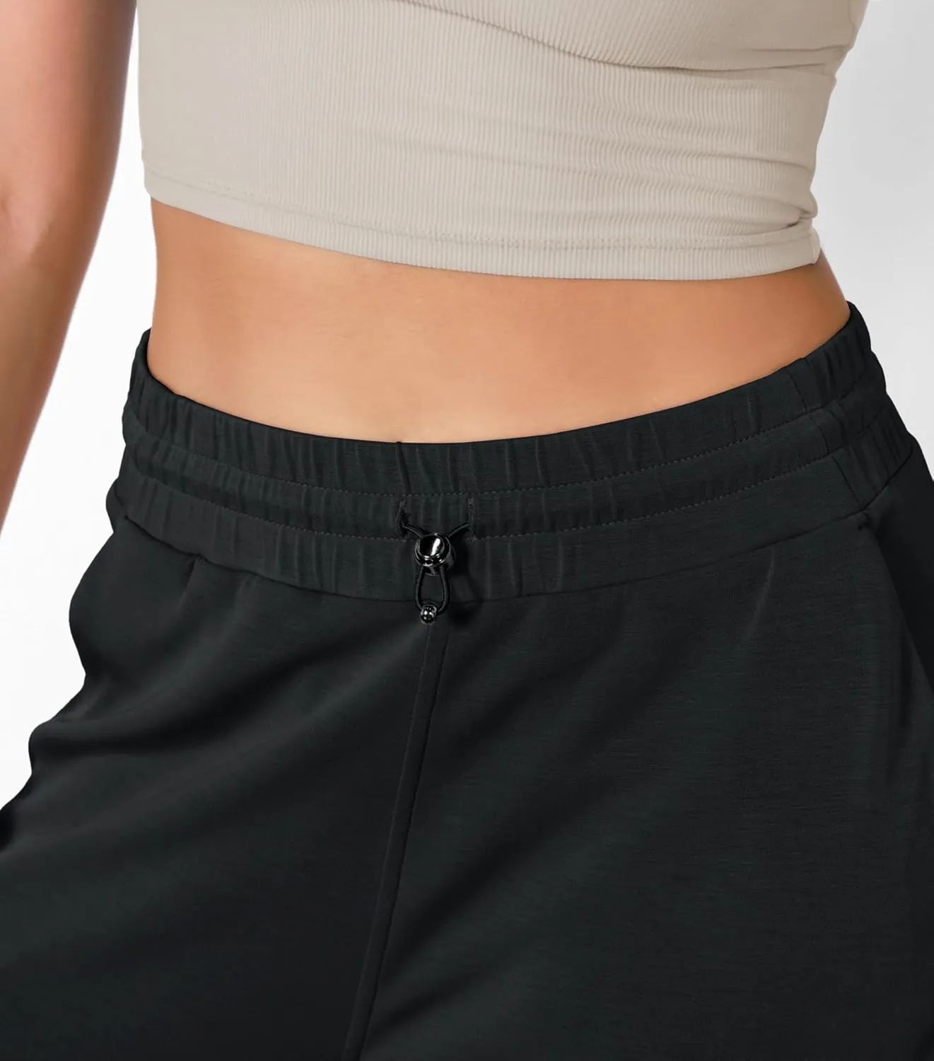 ODODOS Women's Modal Soft Jogger Pants with Pockets Adjustable Shockcord High Waist Sweatpants Casual Lounge Pants