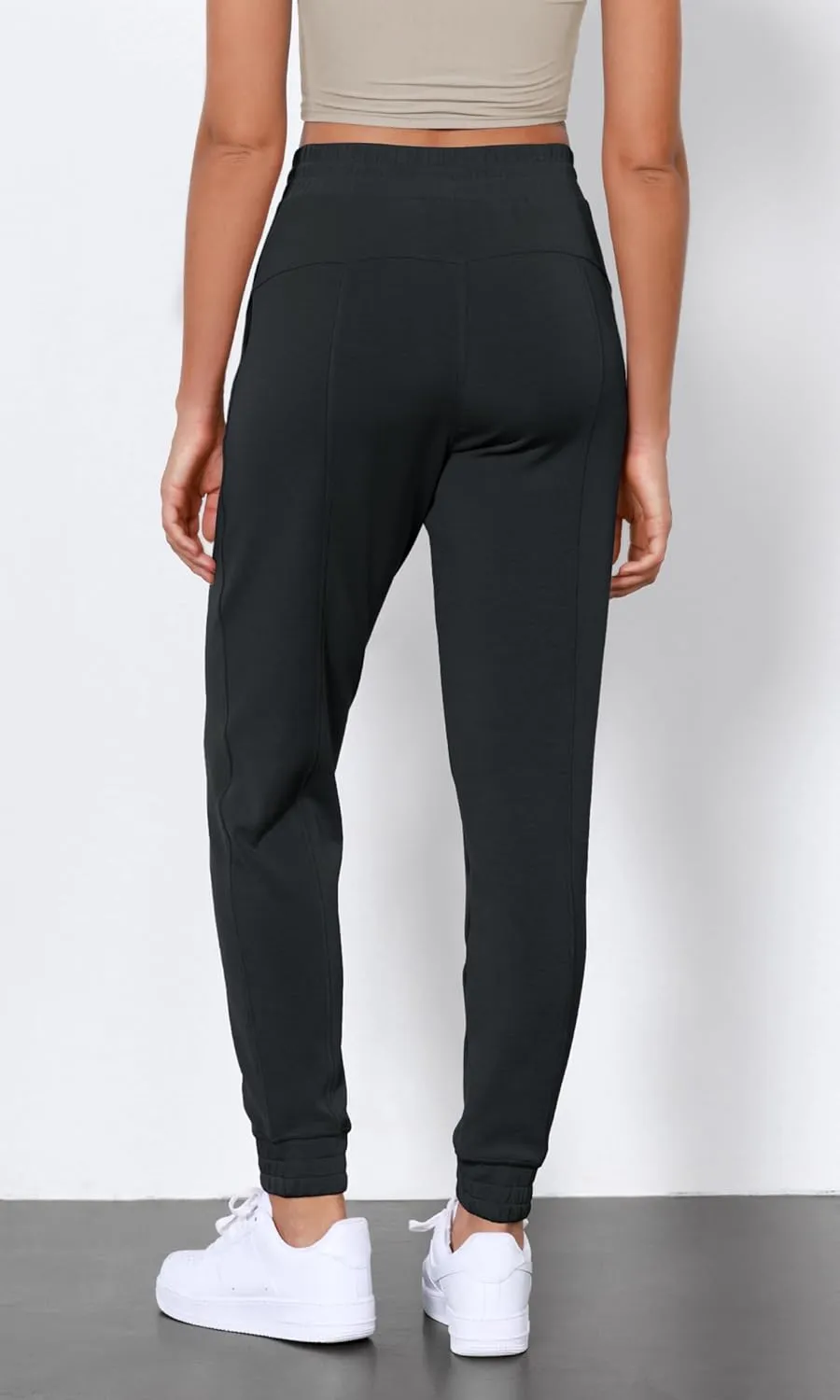 ODODOS Women's Modal Soft Jogger Pants with Pockets Adjustable Shockcord High Waist Sweatpants Casual Lounge Pants