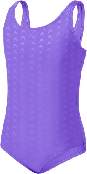 Patgoal Girls' One Piece Swimsuit Athletic Youth Girl's Swimsuit Kids Racerback Swimwear Thick Strap Beach Bathing Suit