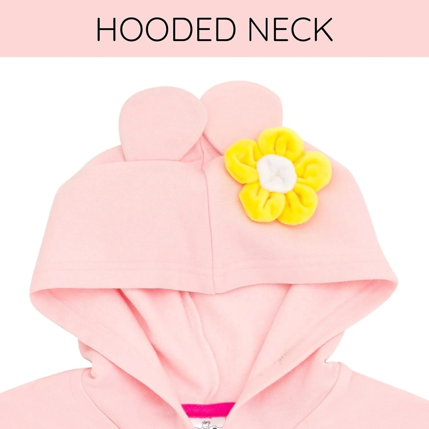 Peppa Pig Girls Fleece Zip Up Hoodie Toddler to Little Kid Sizes (2T - 7-8)