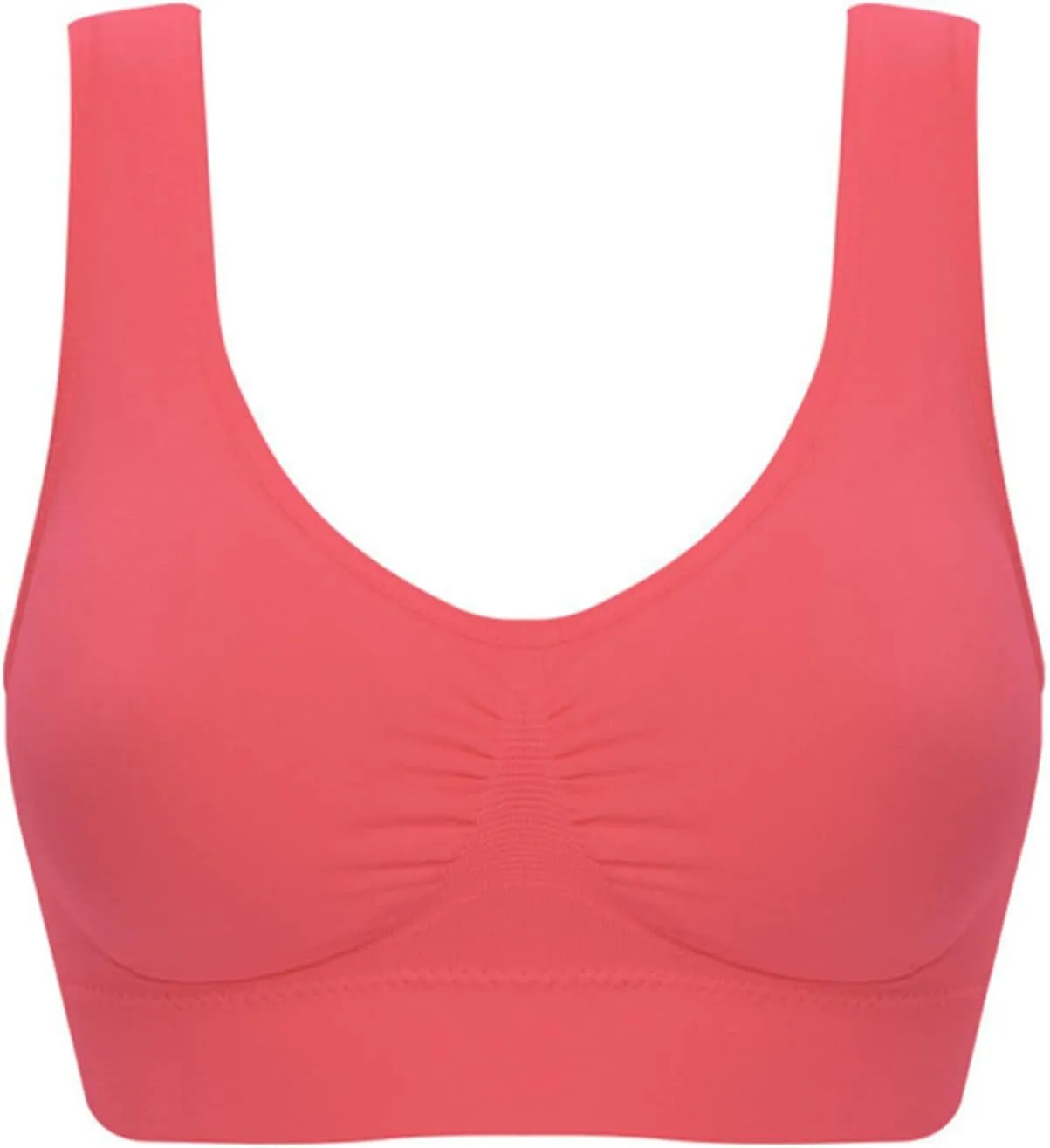 Plus Size Sports Bras for Women Anti-Sagging High Impact Bra Comfort Wireless Athletic Underwear for All-Day Wear