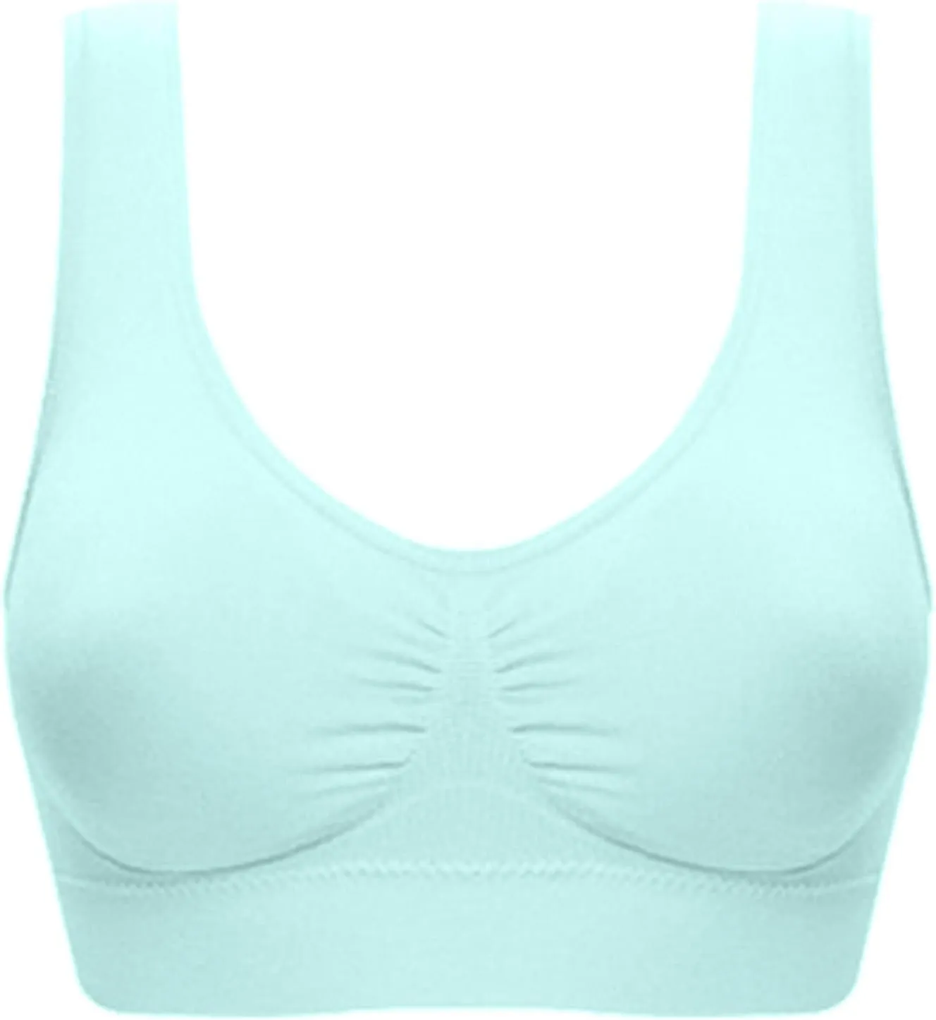 Plus Size Sports Bras for Women Anti-Sagging High Impact Bra Comfort Wireless Athletic Underwear for All-Day Wear