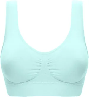 Plus Size Sports Bras for Women Anti-Sagging High Impact Bra Comfort Wireless Athletic Underwear for All-Day Wear