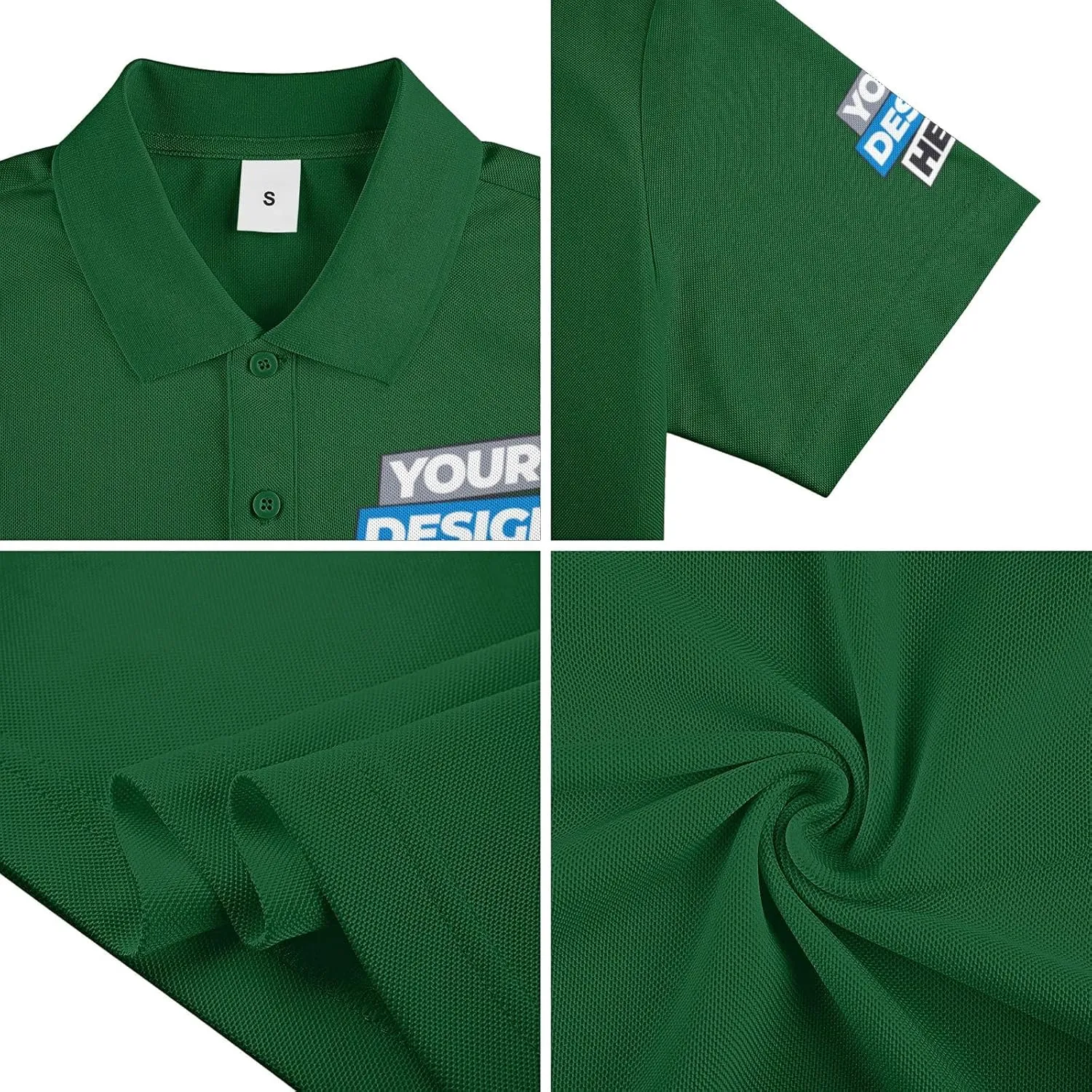 Pranboo Custom Polo Shirt, School Shirt, Golf Polo Shirt, for Business, Casual Wear, and Sports Teams