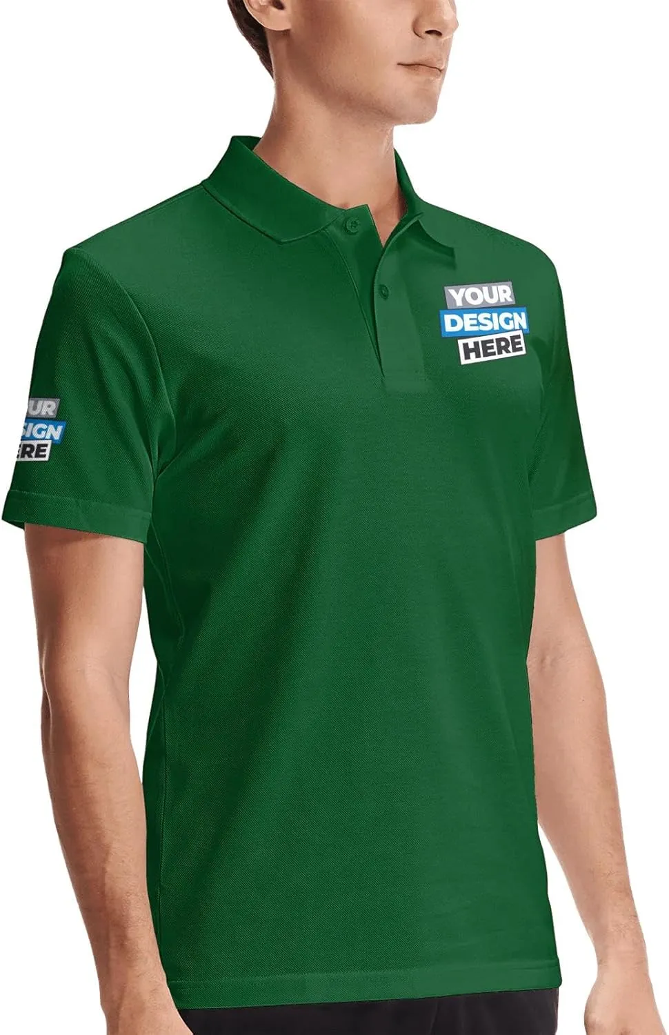Pranboo Custom Polo Shirt, School Shirt, Golf Polo Shirt, for Business, Casual Wear, and Sports Teams
