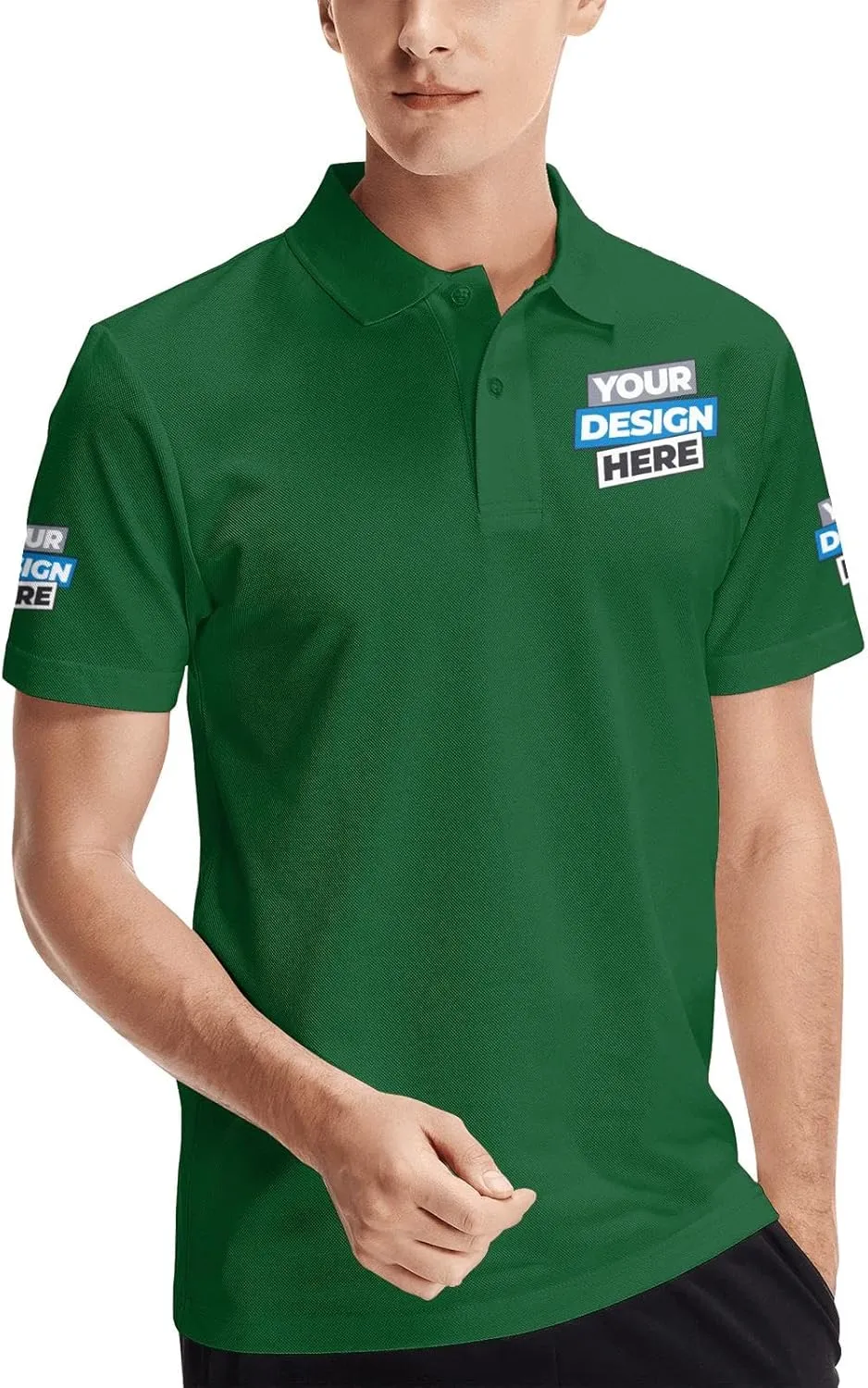 Pranboo Custom Polo Shirt, School Shirt, Golf Polo Shirt, for Business, Casual Wear, and Sports Teams